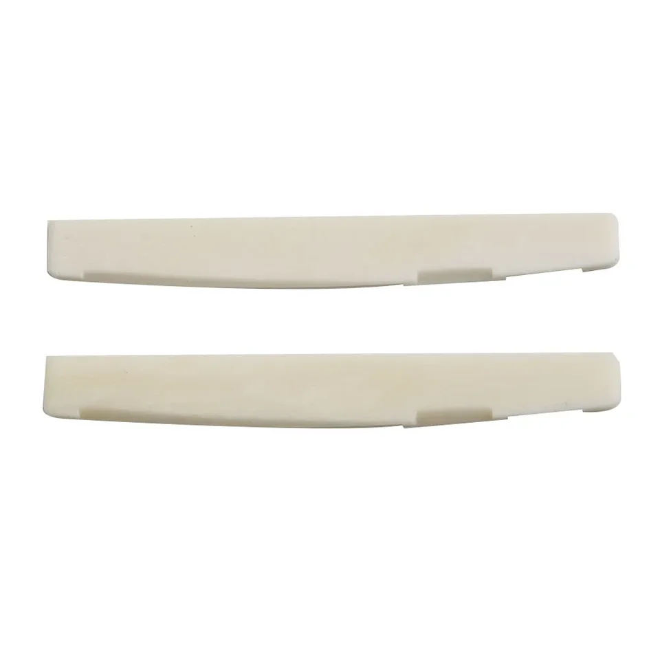Akustická gitara gitarový most Bone Bone Bridge Saddle 72 mm 2 Sety 4 ks akustický akustický gitarový gitarový most most