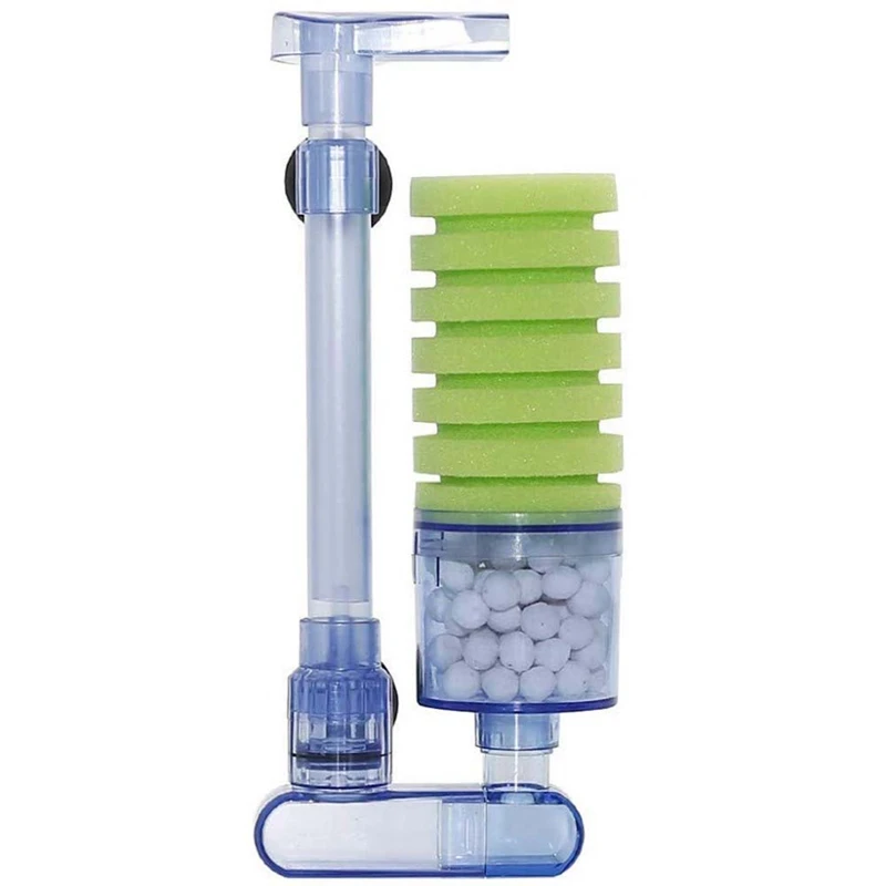 Akváriový filter, ultra tiché akvárium Biochemická špongia Filter Fish Tank vzduchové čerpadlo betta fry akvárium akvárium Fish nádrž na vodu Dvojitá voda