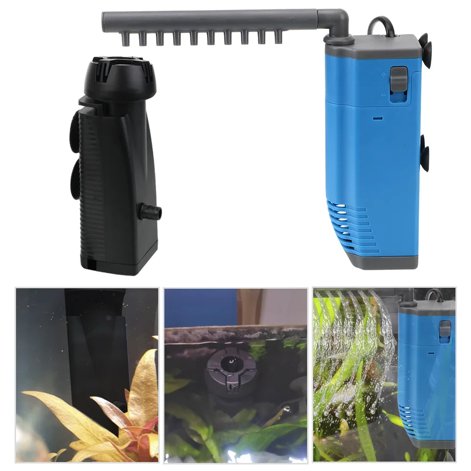 Akvárium povrchového oleja Film Filter Filter Pump čerpadlo Fish Tank Water Protein Skimmer