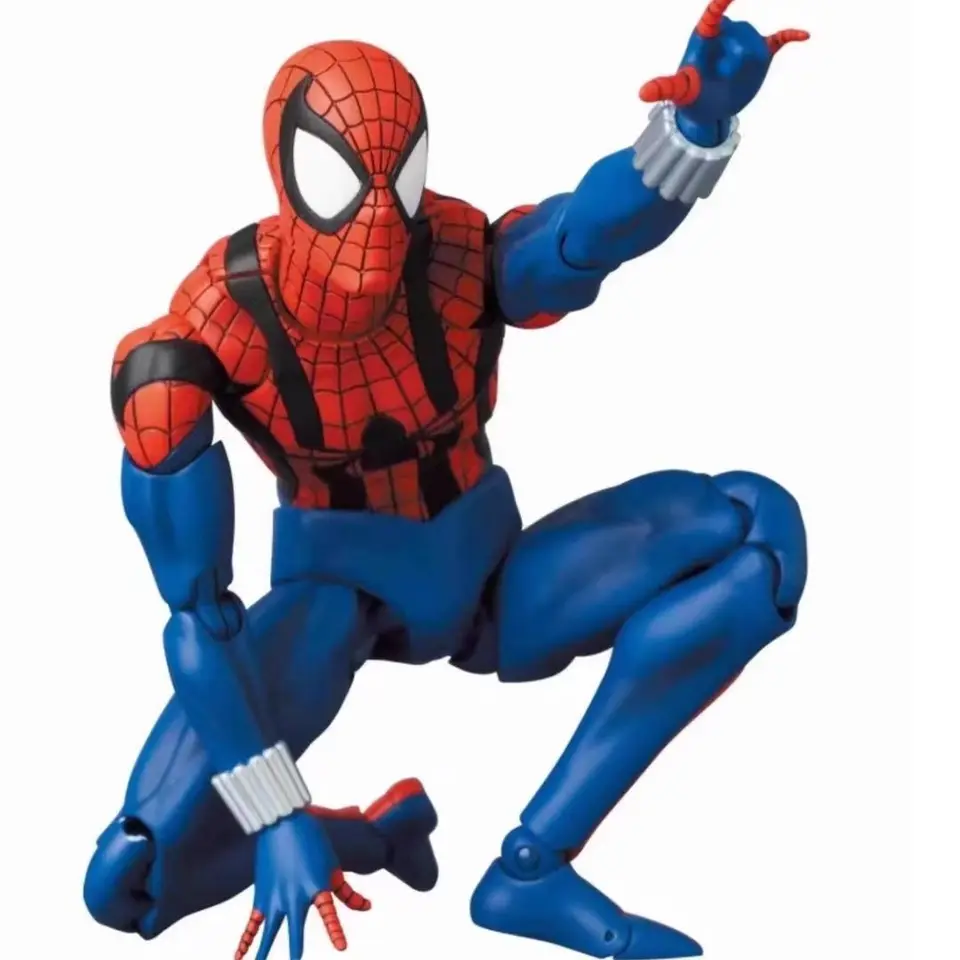 Akčná figúrka Spider-Man Action Peter Parker figúrky Mafex 143 Spider Man Ben Reilly v zásobách Anime Action Collection Figure Model Toy Toy