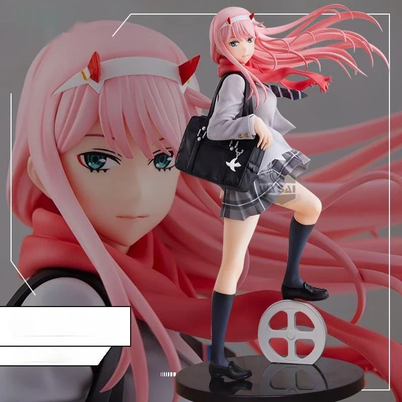 Akčná hodnota anime miláčik v franxxe figúrky nula dva 02 batoh jednotných modelov figuríny Zberateľné hračky