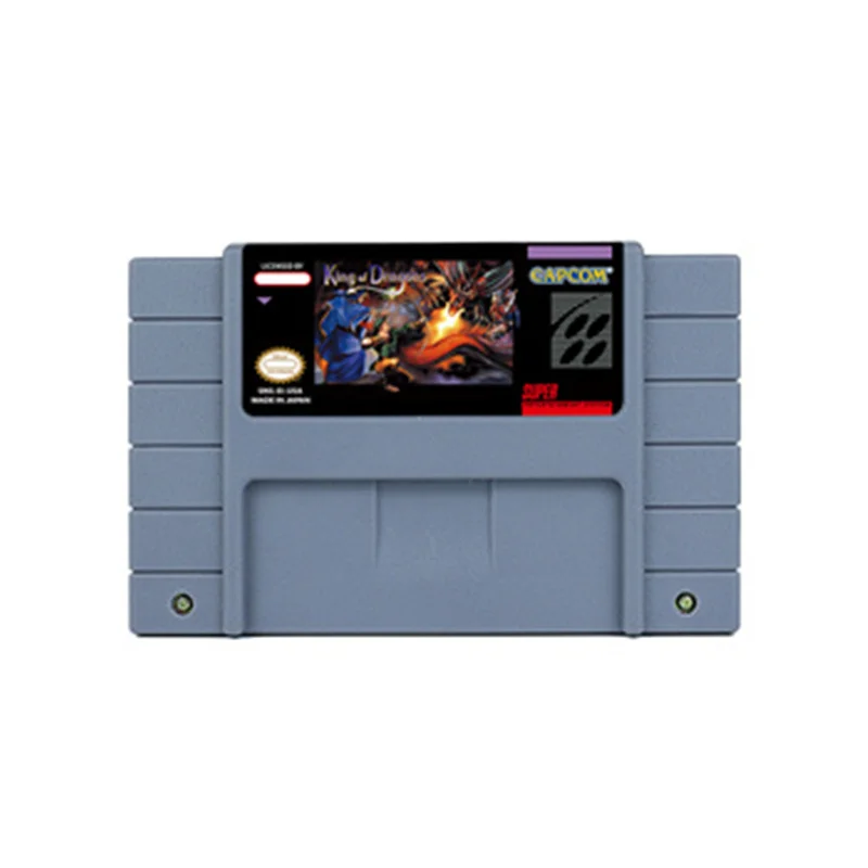 Akčná hra King of Dragons pre SNES 16 Bit Retro Cart Children Gift