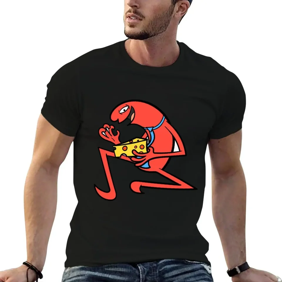 Alan usmievavá priatelia dospelých Animácie televízne seriály Tričko Tričko s nadmerne veľkým tričkom Wear Wear Mens Plain T košele