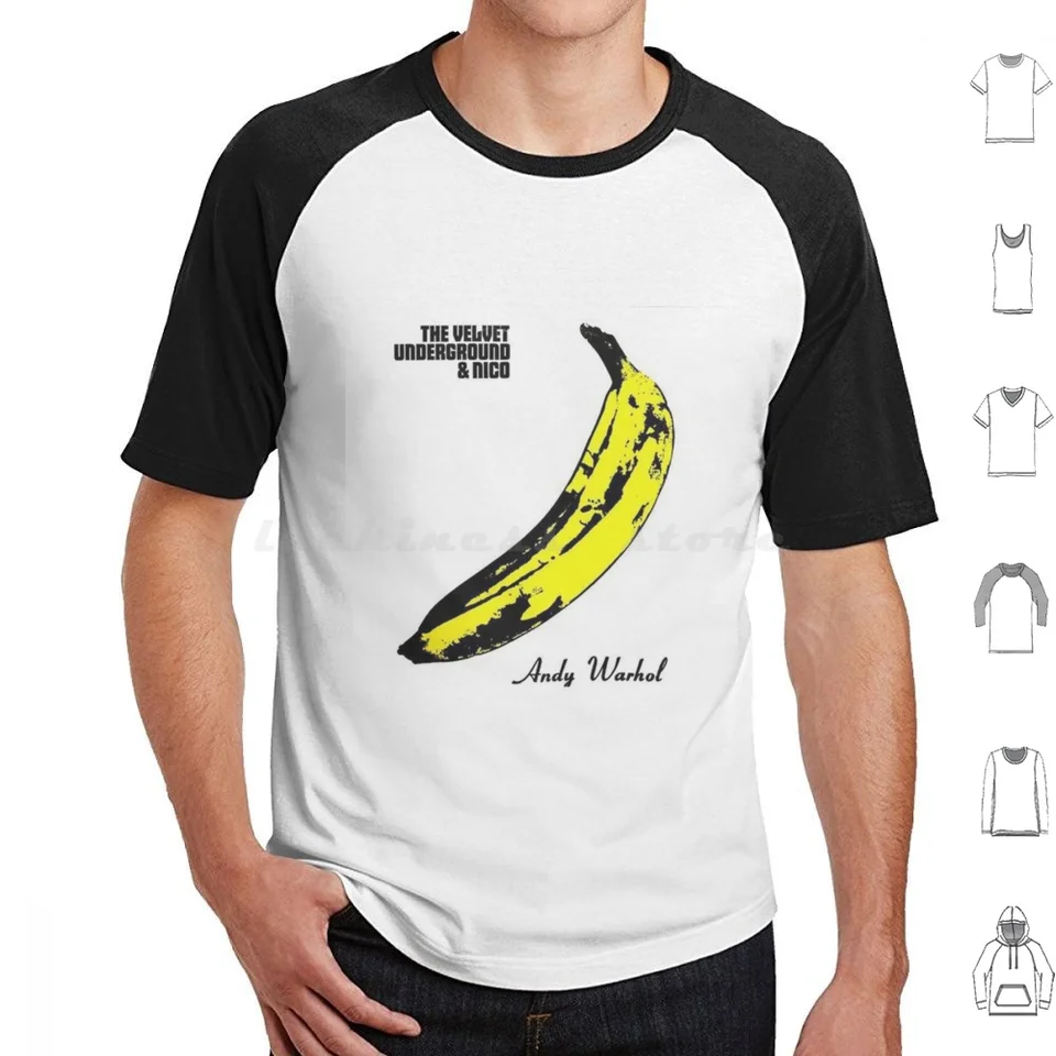 Album Banana Warhol Art T Trišt Men Women Detiss 6xl Banana Album Art Warhol Art Music Minimslist vinyl cool