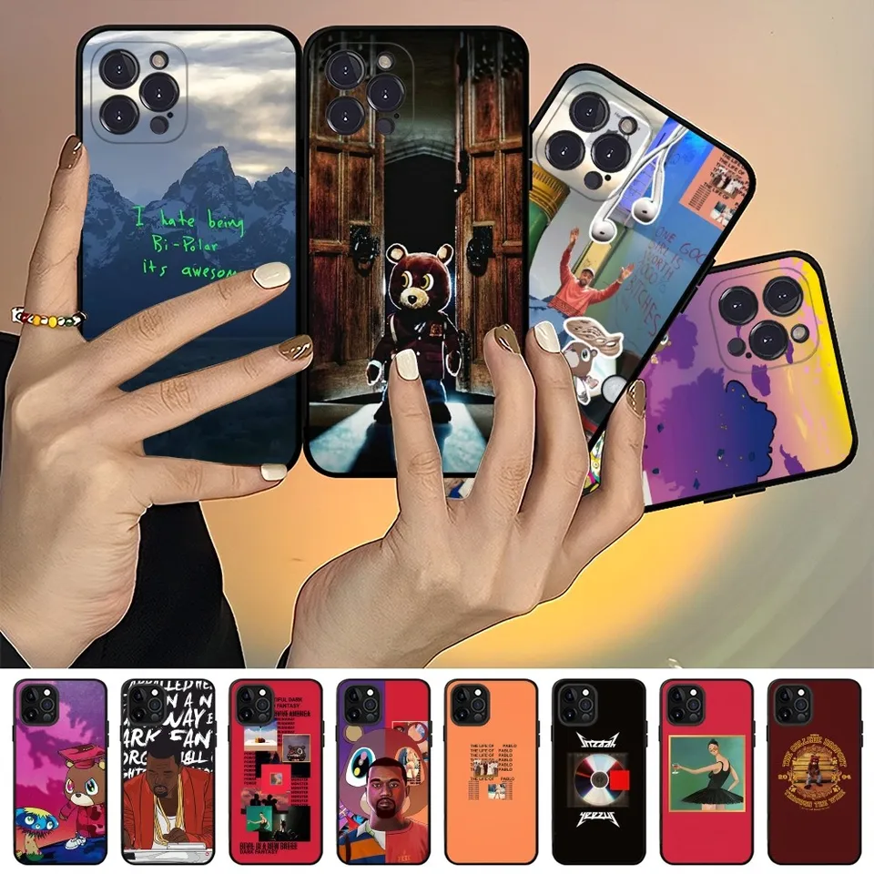 Album Kanye West Ye Phone Case pre iPhone 15 14 13 12 Mini 11 Pro XS Max x xr SE 6 7 8 plus mäkký silikónový kryt