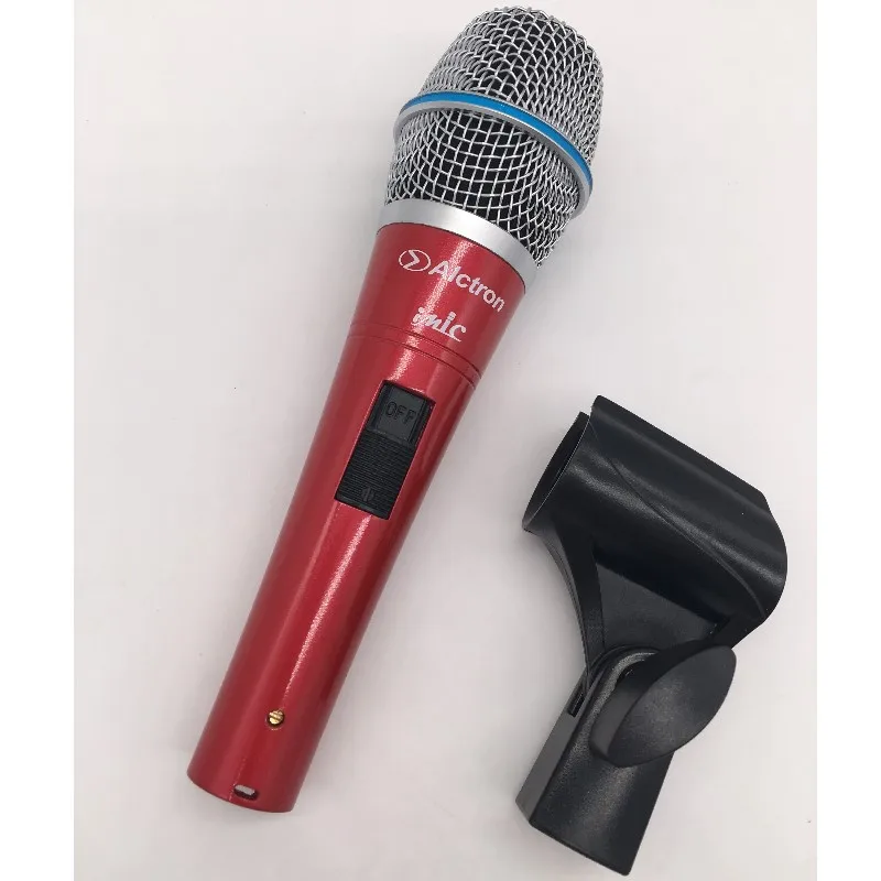 Alctron IMIC Handheld Condenter Mikrofón s statívom Statod For Network Karaoke Sing Song Computer Live Broadcast Nahrávka