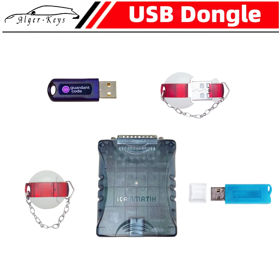 Algernon-Keys USB Dongle PCM flash bitbox MMC Flash Combiloader J2534 ECU Chip-Tuning ScanMatik 2 Pro