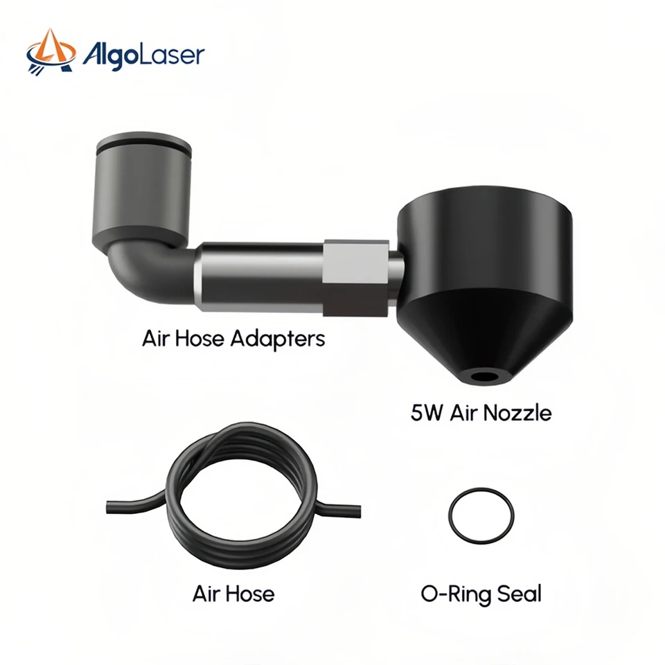 Algolaser DIY Kit 5W Laser Graver Air Dýzu Príslušenstvo pre laserové gravírovacie zariadenie Upgrade