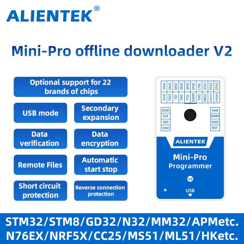 Alientek Mini-Pro Downer Offline Stiahnutie