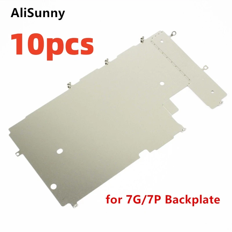 ALISUNNY 10KS SPOKADLA SHIELD pre iPhone 8 7 plus 6s xr 11 LCD kovové zadné dosky