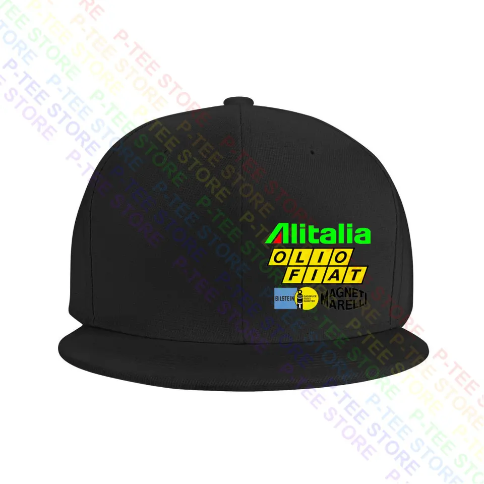 Alitalia Olio Fiat Rally Racing 131 ABARTH WRC RITMO Baseball Cap Snapback