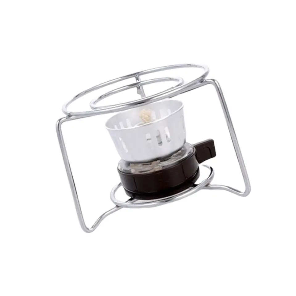 Alkoholová lampa s lampu Wick Lightweight Odnímateľný pre alkoholový sporák BBQ s stojanom