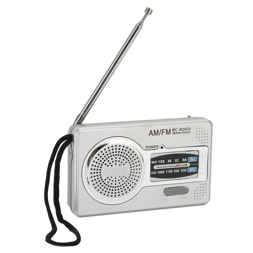 AM FM Transistor Radio DSP Chip Prenosné vreckové Mini rádio so zabudovaným reproduktorom 5W pre domáci vonku
