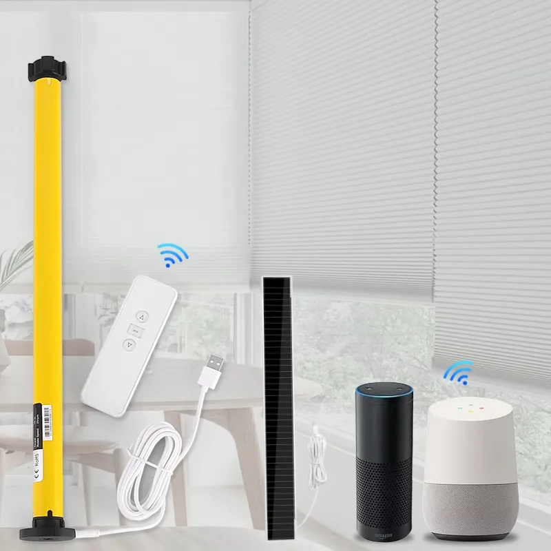AM25 Tuya Zigbee Solar Inteligenty Sillnik Rurowy Roleta Migawka Kurtyna Bateria Tuba Alexa Google Home Home