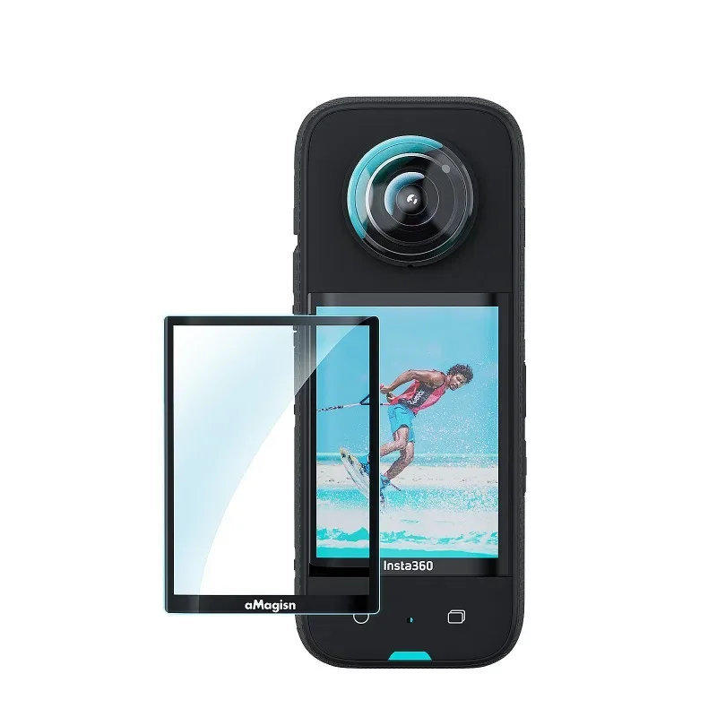 Amagisn pre Insta360 x3 Screen Temperted Film Protective Action Camera 360x3 Príslušenstvo Obraz