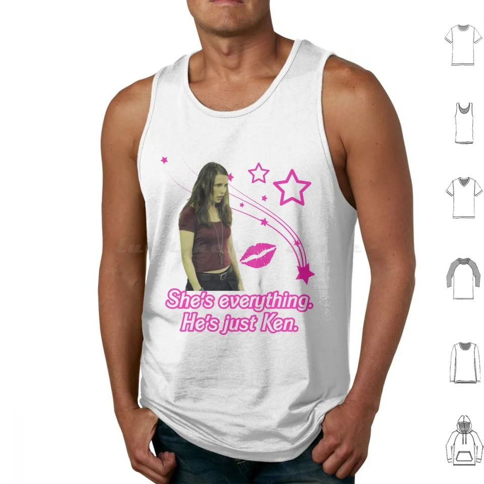 Amanda Saw Stars Design Tops Tops Tlač bavlny Amanda Young Saw píla x píla iii jigsaw Amanda horor girl Pink Stars