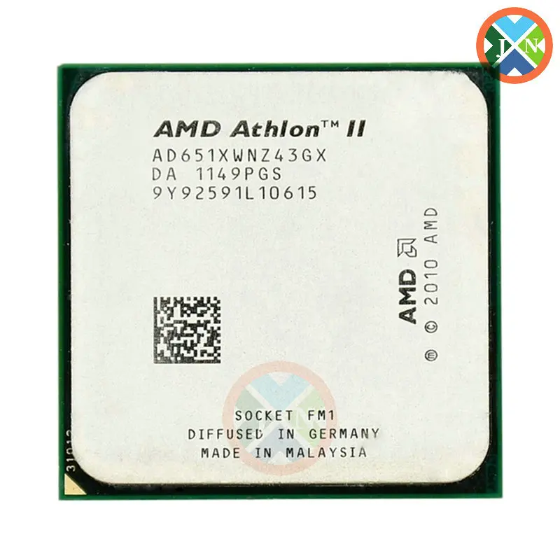 AMD ATHLON II X4 651 X4 651X X4 651K 3,0 GHz Quad-Core CPU procesor AD651KWNZ43GX / AD651XWNZ43GX SOCKET FM1