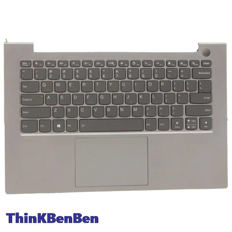 Americká anglická šedá klávesnica Horný puzdro Palmrest Shell Cover for Lenovo Thinkbook 14 G2 G3 ITL sú ACL 5CB1D33578