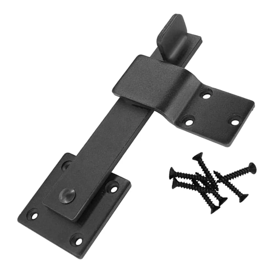 Americká stodolová železná farma Hardware príslušenstvo plot posuvné kovové zámkové dvere zámky brány Západky pre vnútri a
