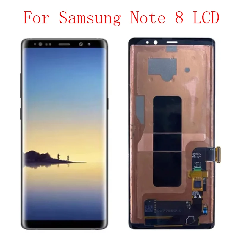 AMOLED pre Samsung Note8 Poznámka 8 N950 N950U SM-N950F/DS LCD DISPLEY DISPLEY DIGITÁRU Zostava LCD LCD