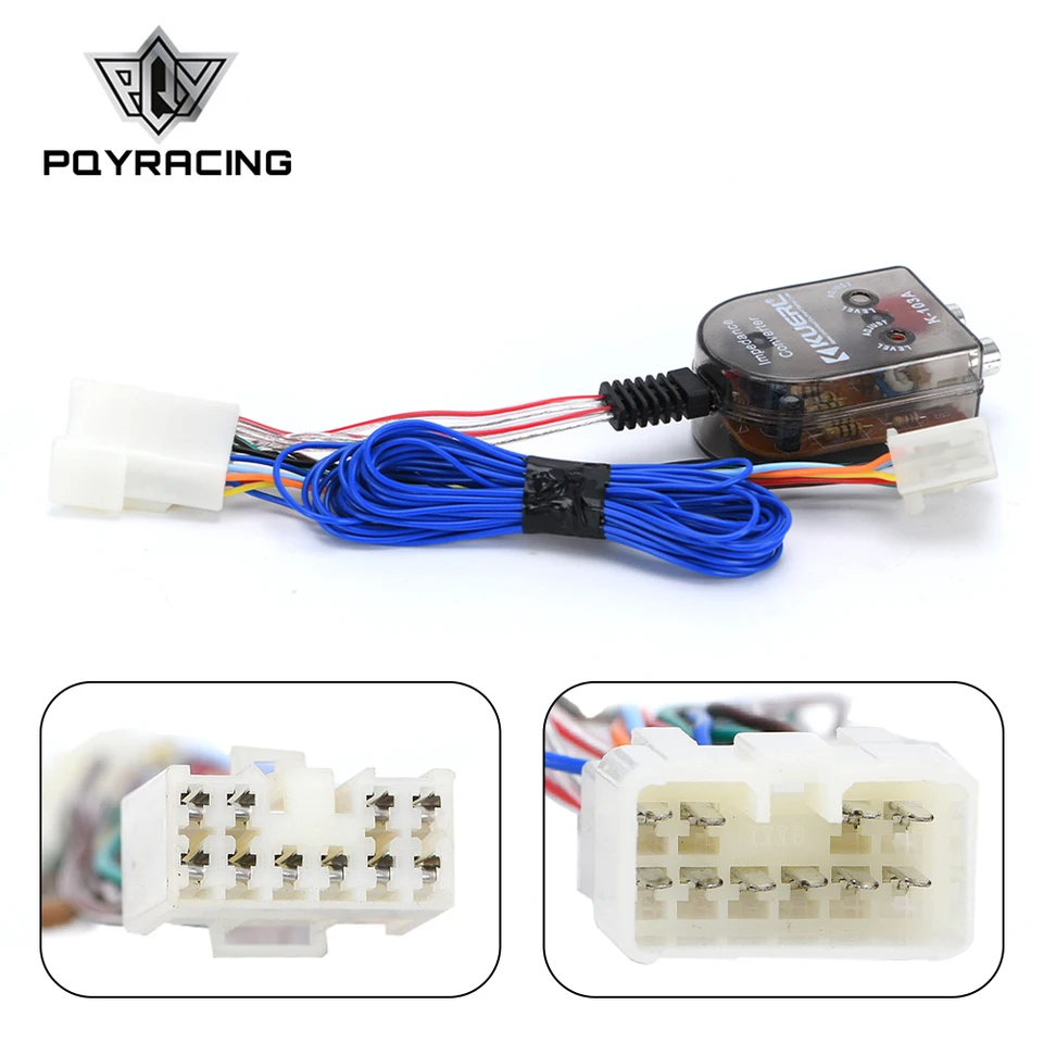 Amplifier Adapter With Amp Turn On Wire Radio Stereo Wire Harness Plug For 87-16 Toyota 09-16 Subaru 04-16 Scion 90-92 Lexus