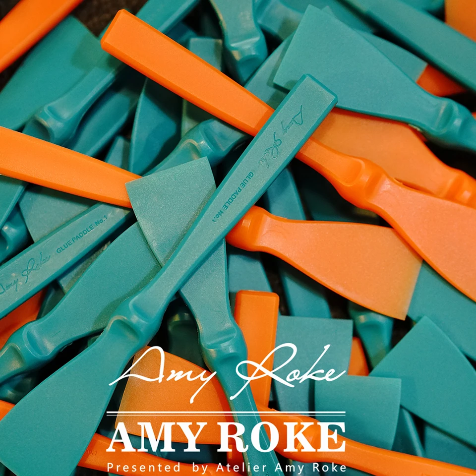 Amy Roke Leather Let Let DIY ručne vyrábané kožené lietadlá Gumming Glue Tool Scrapper Korózia Odolný materiál ľahko čistiteľný