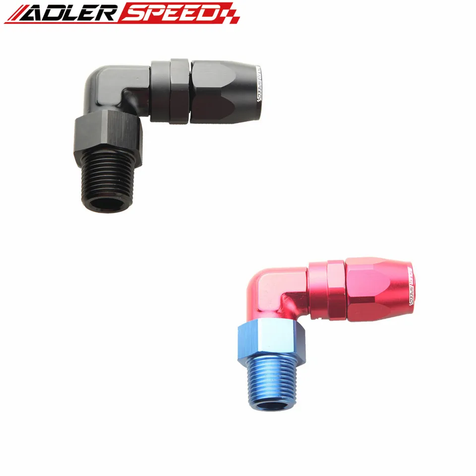 AN6 AN8 AN10 až 1/4 '' NPT 1/8 '' NPT 3/8 '' NPT 1/2 