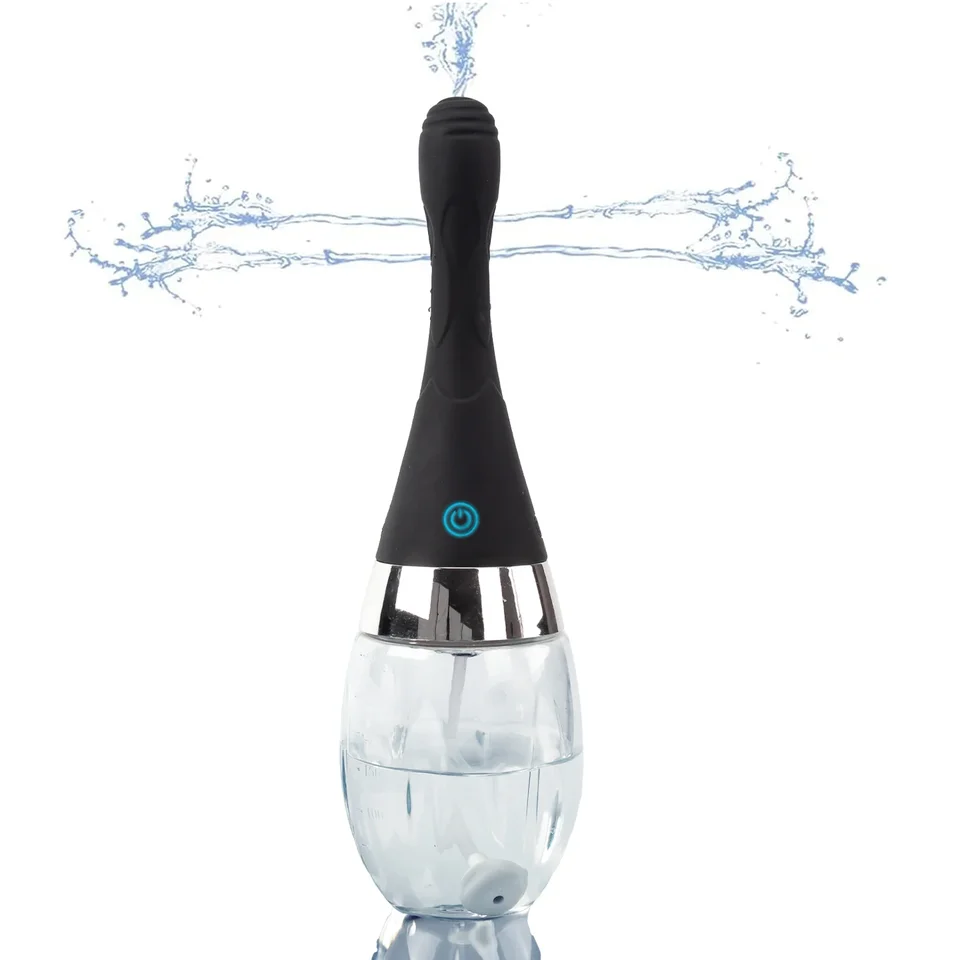 Anal Electric Washer Automatic Water Jet Anal Olup Opláchanie hračiek Pánske/dámske aus čistiace hračky 3 Úprava elektrická hračka Dospelý sex 18+