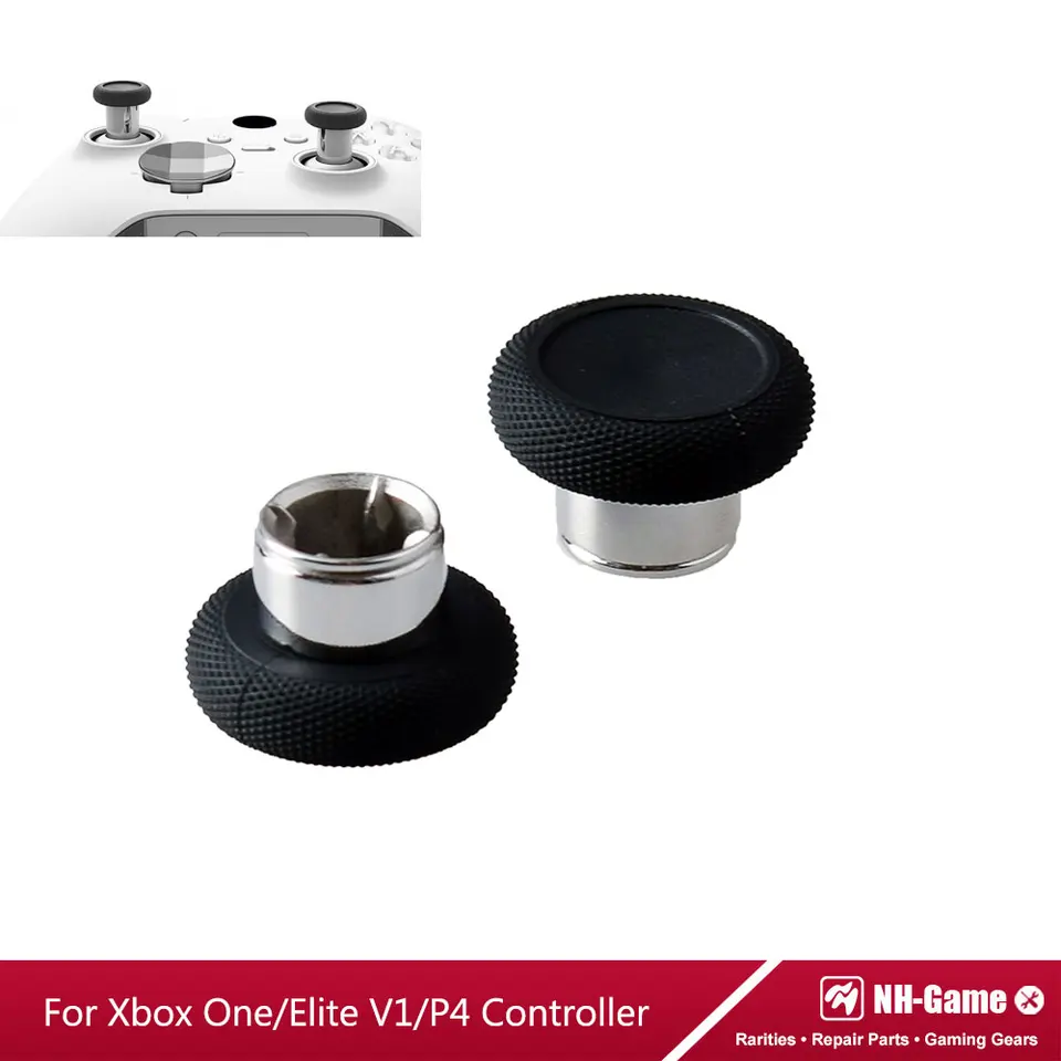 Analógové tlačidlo pre Xbox One /Slim /Elite Series Ovládač palca Grips Stick D-Pad pre PS4 Joystick Bumper Bullet Set Metal Stand