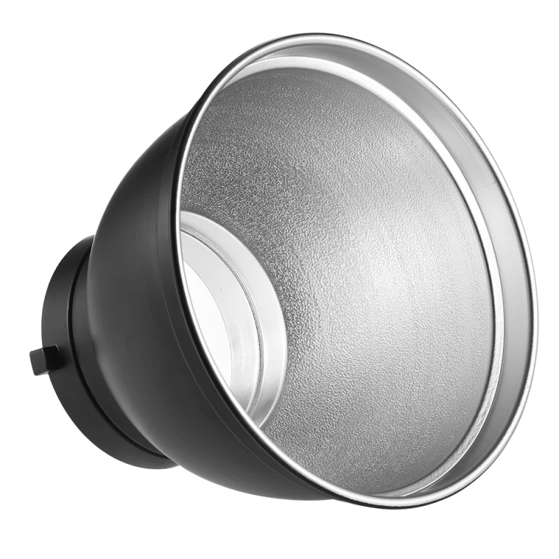 Andoer 7 ”Štandardná reflektorová difúzovacia lampa tieň misky W/ 60 ° Prátia mriežka pre Bowens Mount Studio Strobe Flash Light Speedlite