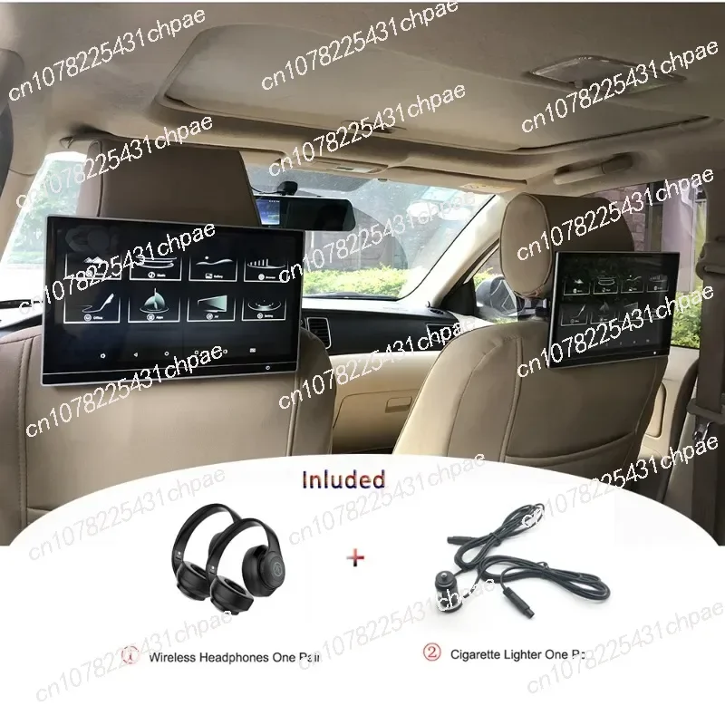 Android 10 Monitor CAR VIDEORET SCREE A A1 A3 A4 A5 A6 A7 A8 Q3 Q5 Q7 B8 B9 C6 C7 pre zobrazenie televízora Audi zadných sedadiel