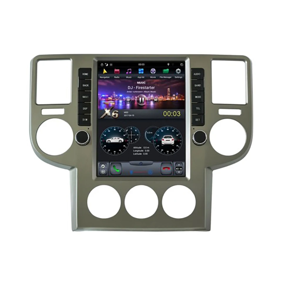Android 11 Auto Stereo Tesla Screen Style pre Nissan X-Trail T30 2002-2008 Automobilie Rádio Multimedia Player GPS Navigation Head Unit