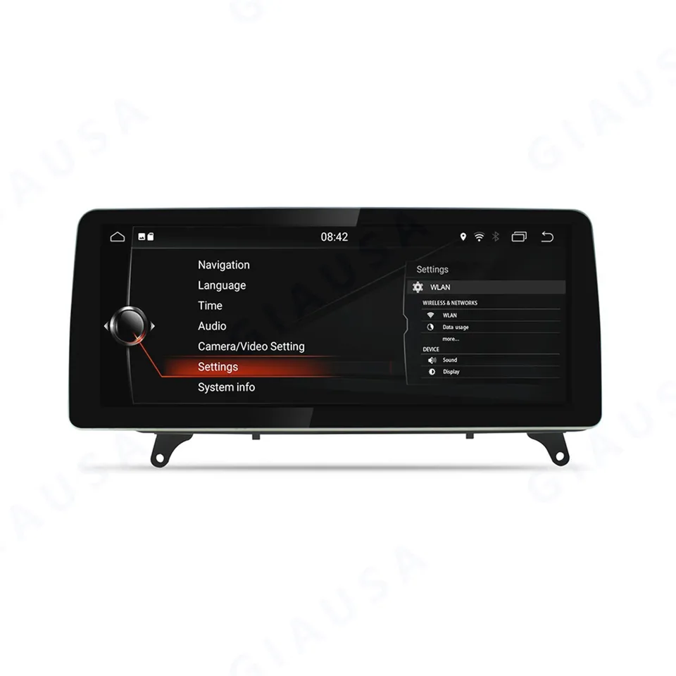 Android 12 8+128 GB CarPlay pre BMW X3 F25 X4 F26 2010-2018 GPS Multimediálny hráč navigácia Auto rádio Stereo DSP Wifi WiFi
