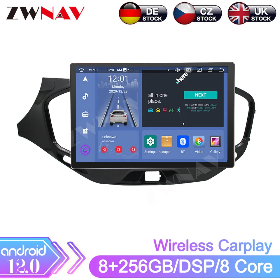 Android 12 Car Radio DVD Player for Lada Vesta Cross Sport 2015 - 2018 Multimediálne video stereofónny GPS navigácia 2Din hlava
