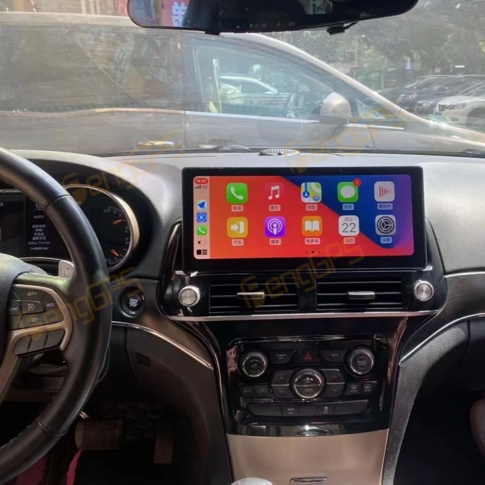 Android 12 pre Jeep Grand Cherokee 2011 - 2017 Intelligent System Car Radio Multimedia Player Navigation GPS CarPlay WiFi 8 Core