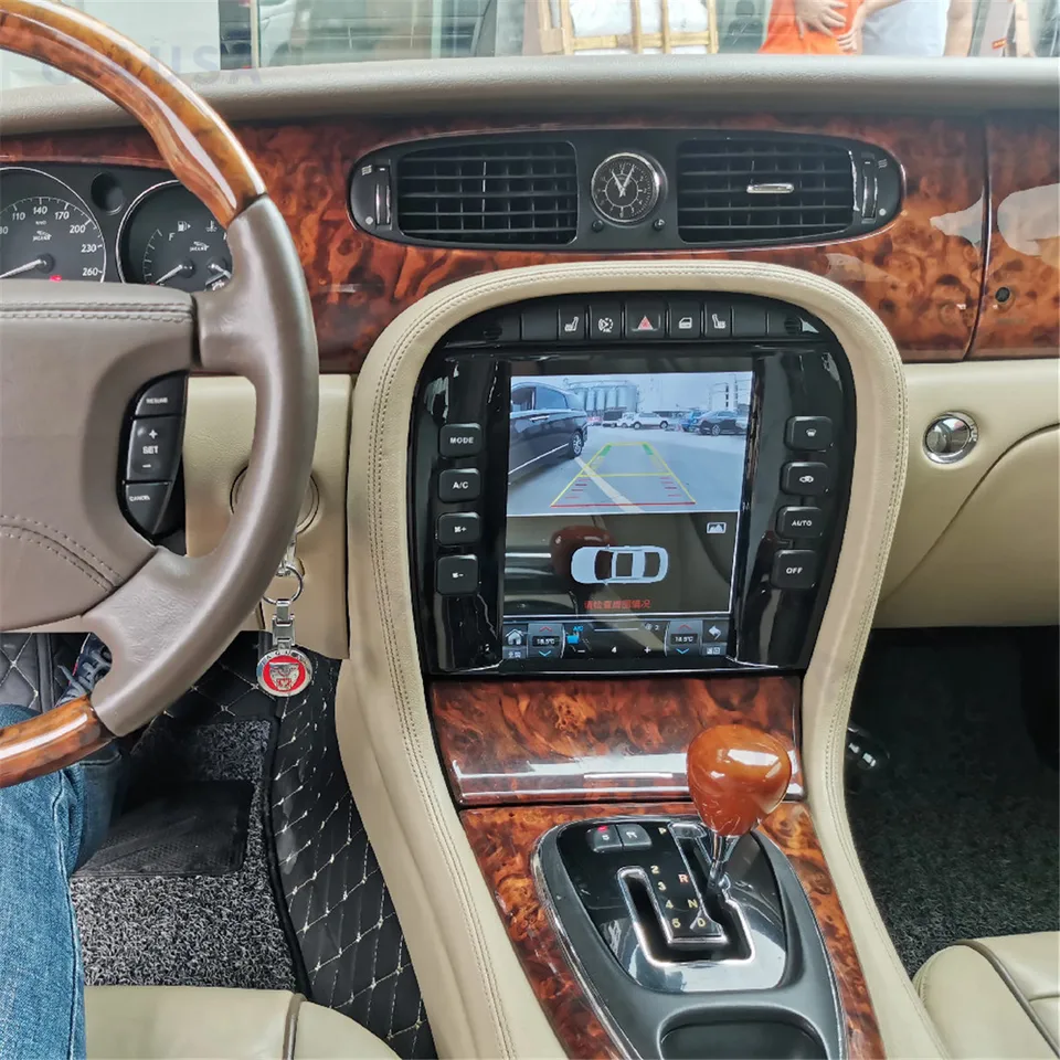 Android 13.0 Pre Jaguar XJ X-Type S-Type 2004-2011 Automobilové rádio 9,7 palca Auto stereofónny multimediálny prehrávač GPS navigačné video 4G 4G