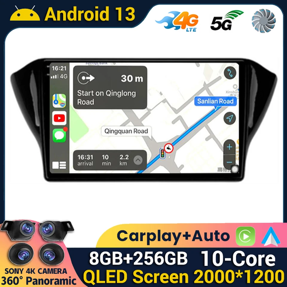 Android 13 CarPlay Auto pre Geely GS 2016 - 2020 EMGRAND EC7 1 2018 2019 2020 CAR RÁDIO Multimedia Video Player Navigation GPS