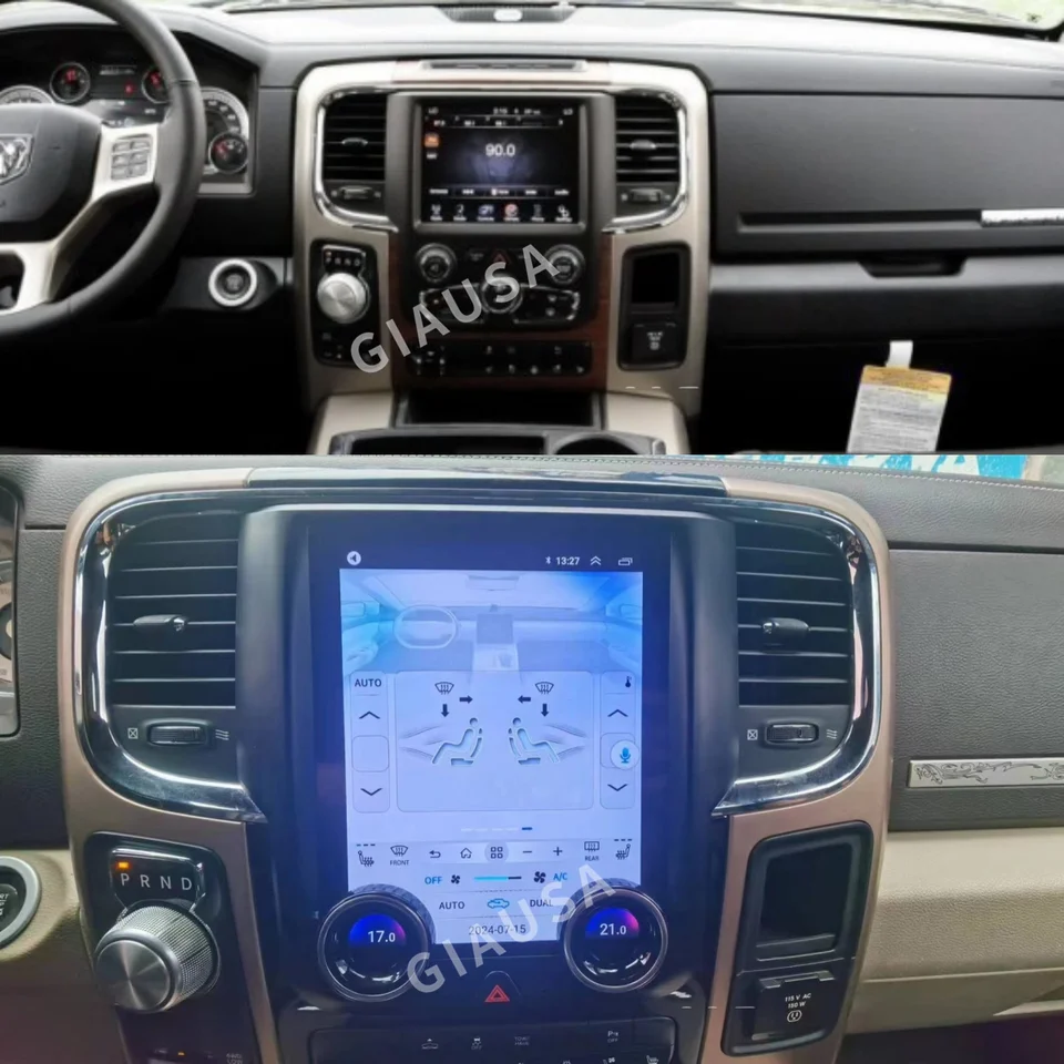 Android 13 Multimediálny hráč Stereo pre Dodge RAM 1500 2500 3500 2014 2015 2016 2017 2018 2019 2019 GPS Navi Autostereo Head Unit