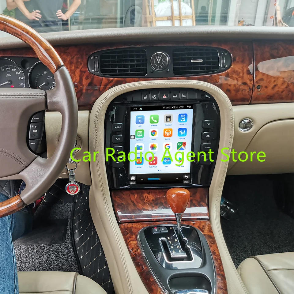 Android 13 pre Jaguar XJ X-Type X Typ 2004-2011 Automobilový multimediálny prehrávač DVD Automotivo Auto GPS Navigation CarPlay DSP DSP