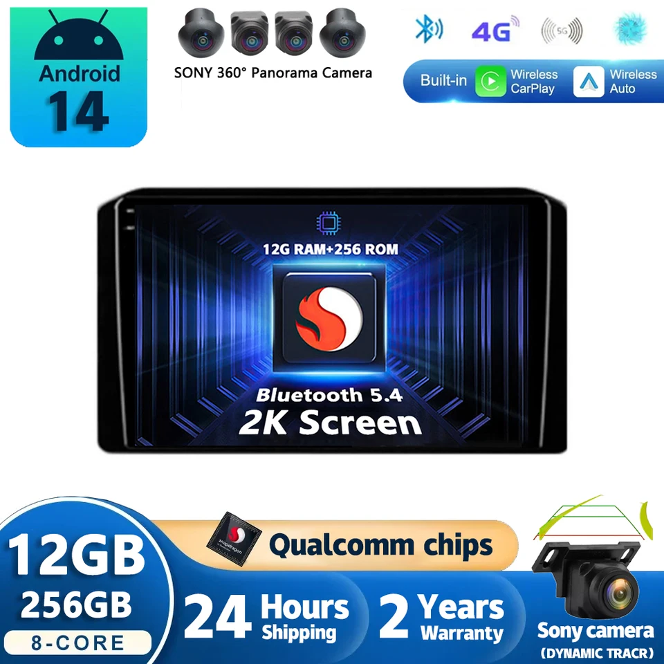 Android 14 Cardio Radio pre Mitsubishi Xpander 2021 2022 navigačné GPS multimediálne video prehrávač stereo wifi+4G CarPlay 360 Camera