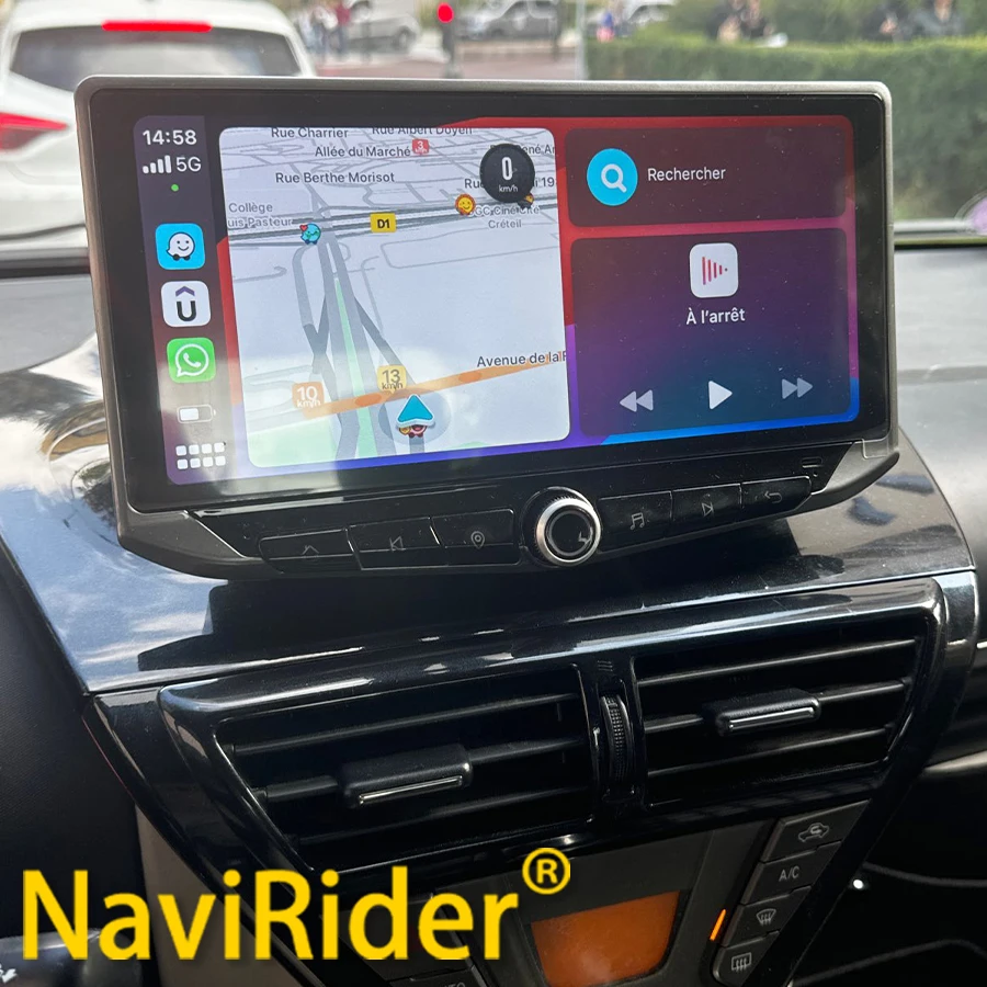Android 14 Obrazovka pre Toyota Scion IQ 2008-2016 Stereo Car Carplay Multimedia Player GPS Autoradio Phone Holder Head Unit