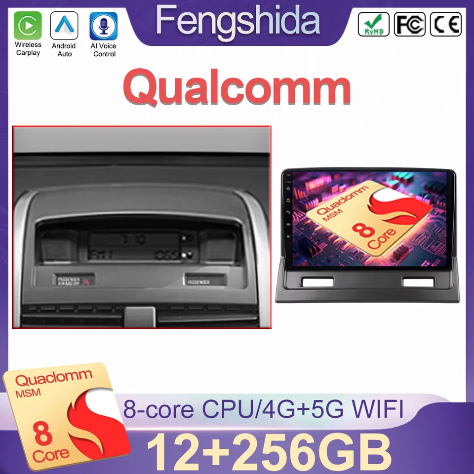 Android 14 pre Mitsubishi Galant 9 2003 - 2012 Automatické rádio Stereofónne multimediálne video prehrávač navigácia GPS Hlavná jednotka č. 2DIN DVD BT