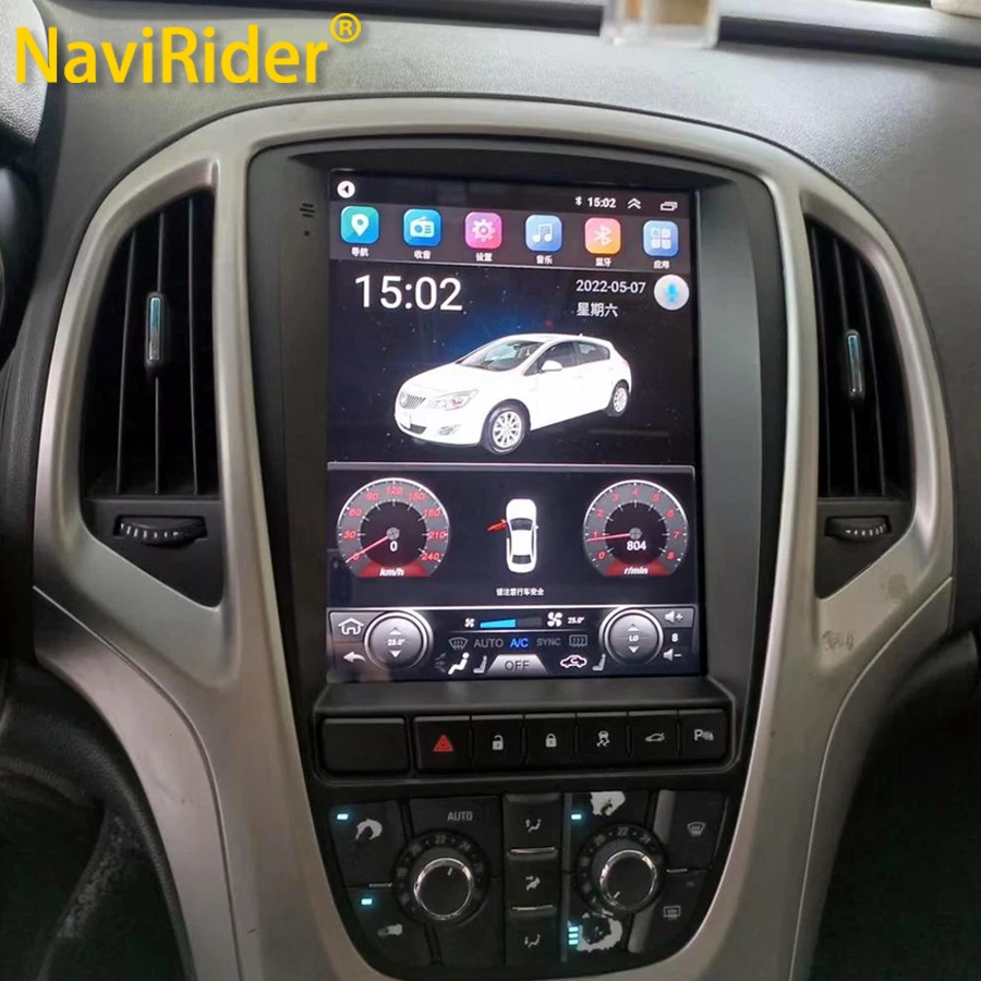 Android 14 Tesla Screen for Opel Astra J GTC 2013 Navigation GPS Car Radio Multimedia Video Player Navigation Carplay Head Unit