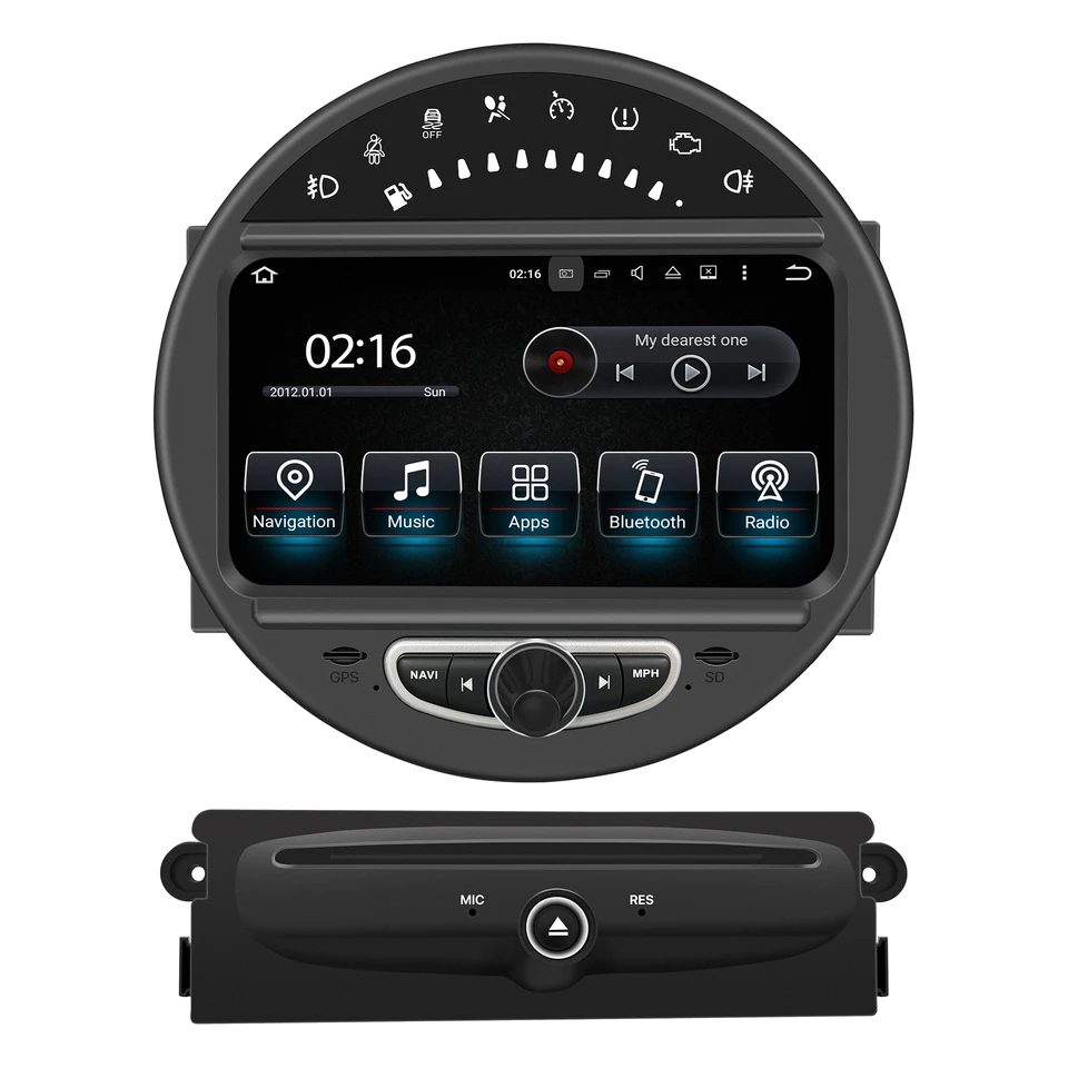 Android Auto Radio Head Unit pre BMW Mini Roadster Countryman PAMAN MODPLADE Android 13 Apple CarPlay Car Stereo GPS Navi DVD