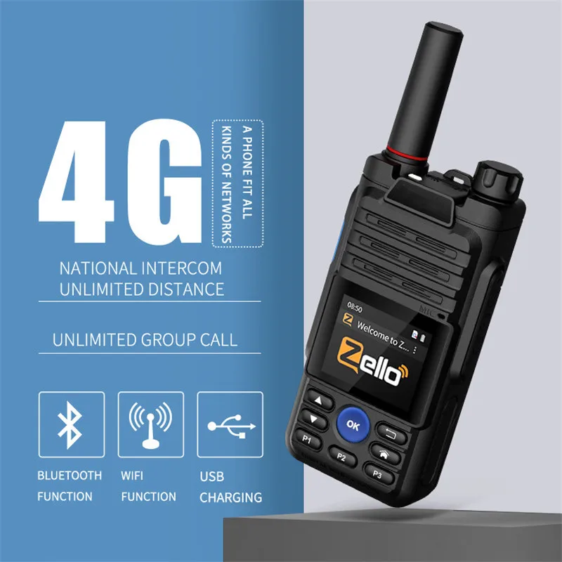Android Walkie Talkie Waterproof Tway Radio WiFi Mobile GPS Najlepší rozsah 100 km sieťový interkom Factory