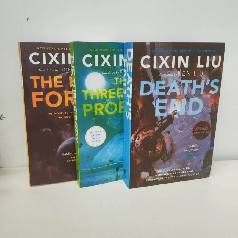 Anglická verzia trilógie Liu Cixin Tri Body je sci -fi román