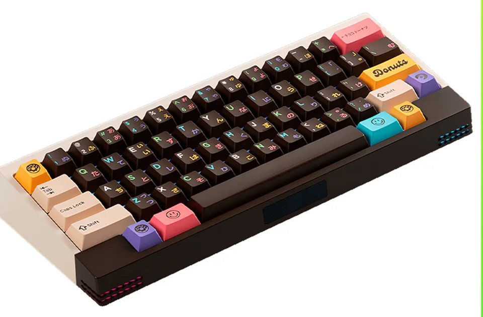 Angry Miao Am 65 menej hotswap rgb podsvietená vlastná mechanická klávesnica Bluetooth Wireless Klávesová klávesnica PC Gamer Panel Arrow Key
