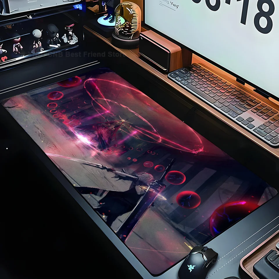 Anime 2B Nier Automata Mouse Mat Desk Desk s podložkami Herné príslušenstvo Prime Gaming XXL Klávesová podložka