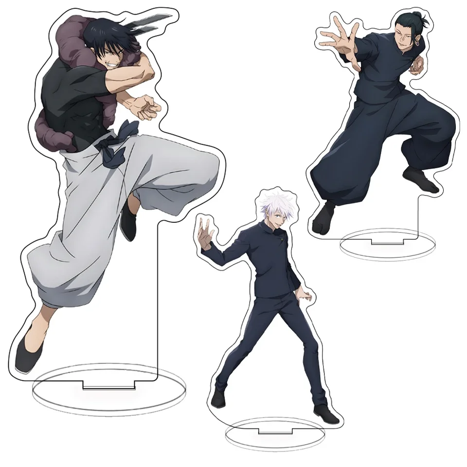 Anime akrylový stánok Ryomen Sukuna geto Suguru Satoru gojo fushiguro megumi dekorácie dekorácie stolného počítača