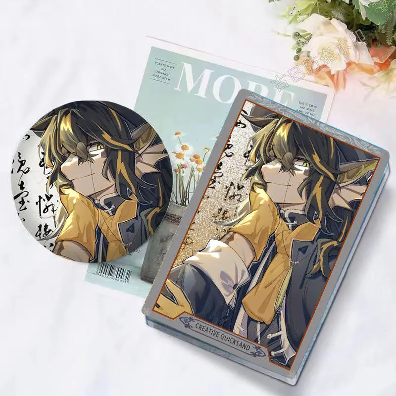 Anime Arknights Lee Cosplay Quicksand Mahjong Acryl Ozdoby odznak Brošor